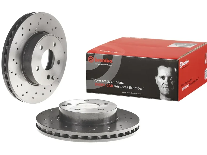Discos de Freio Dianteiros Mercedes  A45/CLA45/GLA45 Brembo - 09.B913.11