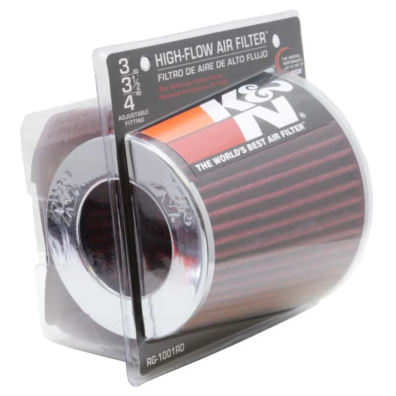 Filtro Esportivo Universal Vermelho - RG-1001RD - K&N - Imagem 5