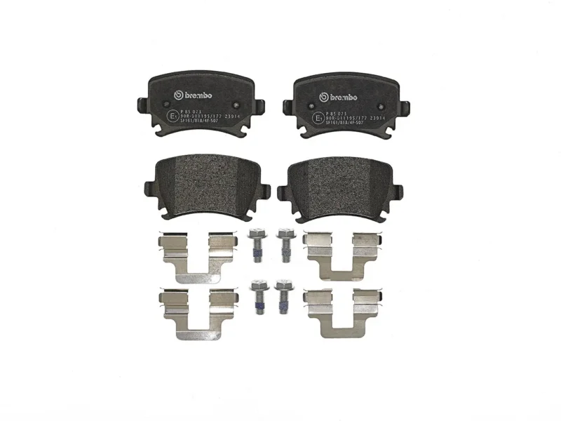 Pastilhas de Freio Traseira Brembo Audi A3 VW Jetta - P85073 - Imagem 3