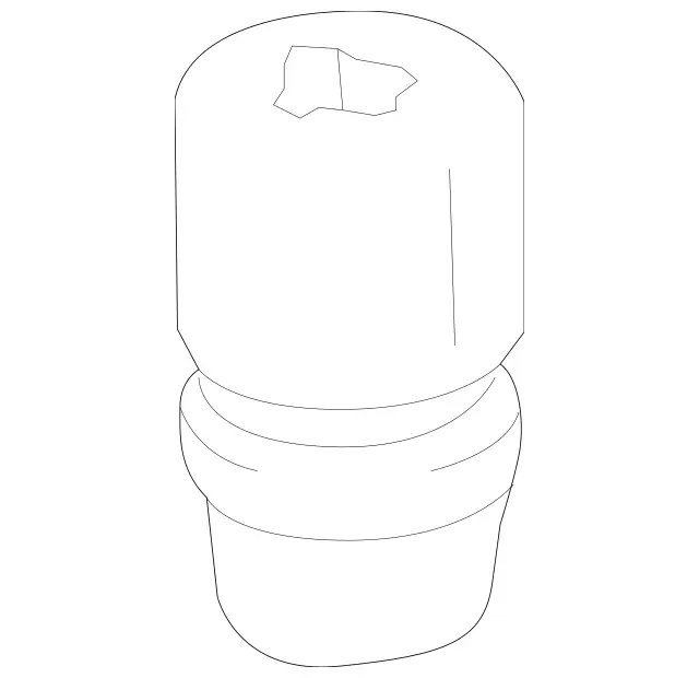 Batente do Amortecedor Dianteiro — Mercedes-Benz CLS 350 — A 212-321-07-06